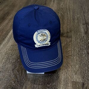 Callaway St Simons Sea Island PGA Golf Hat Blue Gold McGladrey Championship